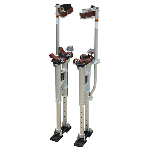 Contractor Plus Professional Dual Spring Aluminum Drywall Stilts 24-40'' - Timothy's Toolbox