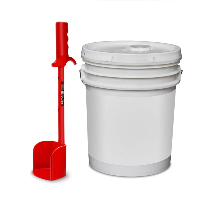 Demand Products Plastic Bucket Dredger Scoop