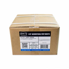 Doc's Industries 1/8″ Acoustical Pop Rivets White – 10,000 Bulk Pack - Timothy's Toolbox
