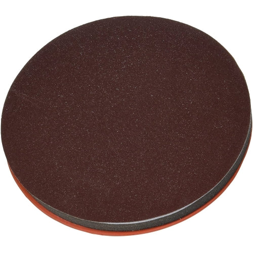 Underside view of Full Circle Radius360 drywall sanding tool showing hook and loop sanding disc