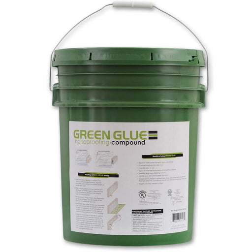Green Glue Noiseproofing Compound - 5 Gallon Pail
