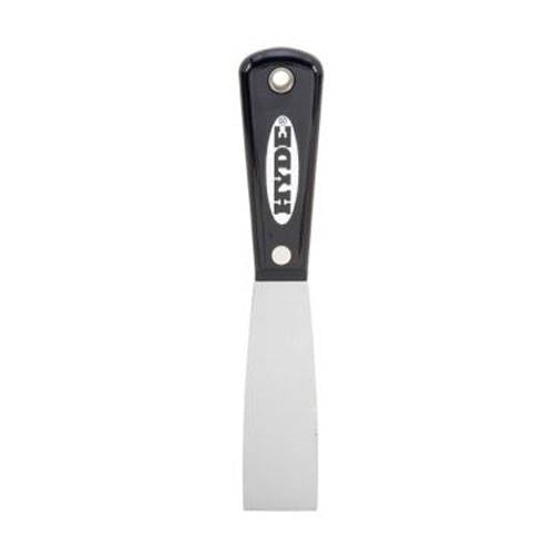 HYDE 02000 Black & Silver Flexible 1.25" Putty Knife - Timothy's Toolbox