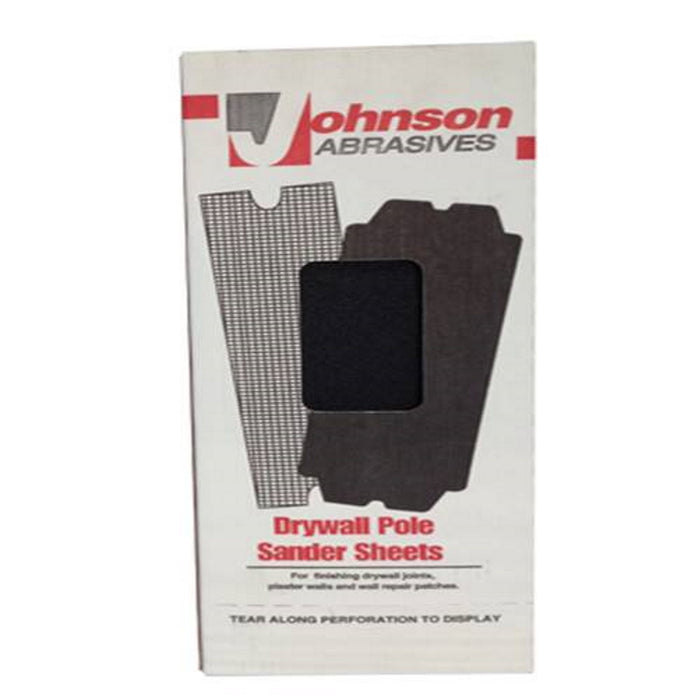 Johnson Abrasives Drywall Smooth-Kut Sand Paper - 80 Grit (100 sheets)