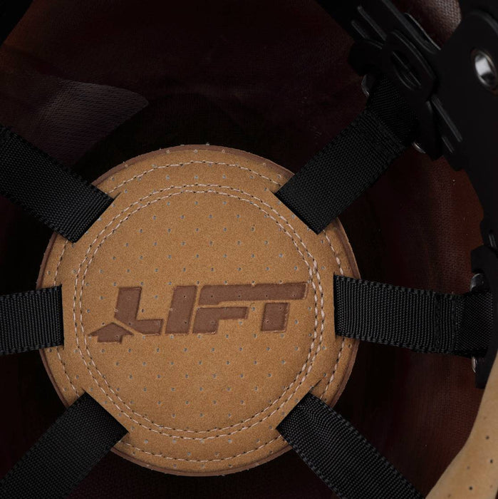 Lift Safety HDFM-17KG Dax Carbon Fiber Full Brim Hard Hat- Matte Black - Timothy's Toolbox