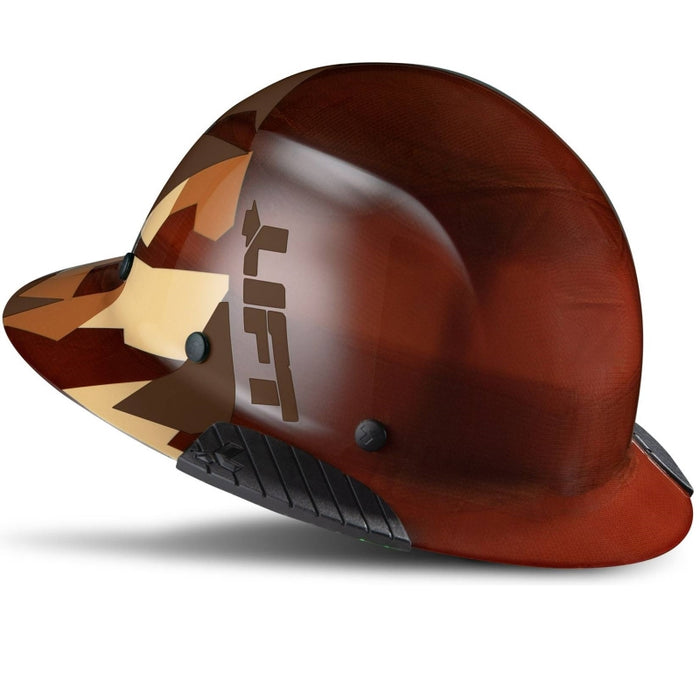 LIFT Safety HDF50-20CD DAX Desert Camo Natural, Full Brim Hard Hat