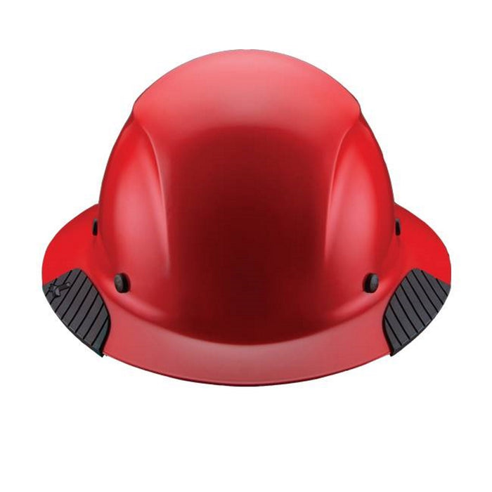 LIFT Safety HDF-20RG DAX Red Full Brim Hard Hat w/ Ratchet Suspension