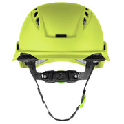 Lift Safety Radix Hi-Vis Yellow Safety Vented Helmet- HRX-22HVC2