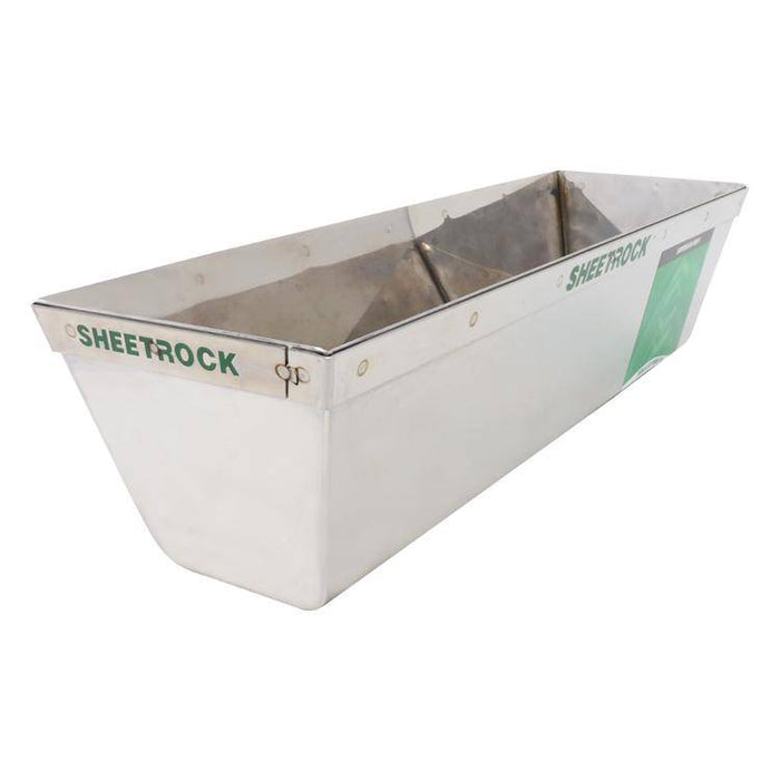 USG Sheetrock Matrix Stainless Steel Mud Pan with Reinforced Band 12" - Timothy's Toolbox