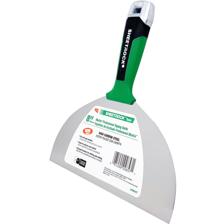 USG Sheetrock Tools 8” Matrix Carbon Steel Drywall Joint Knife