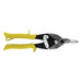 Midwest MWT-6716S Straight Cut/ Yellow Aviation Snips - 10" - Timothy's Toolbox