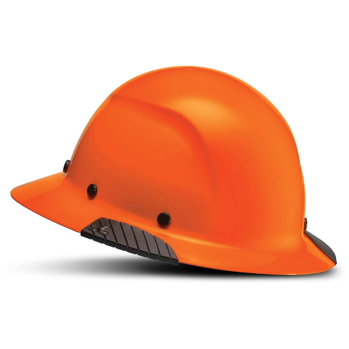LIFT Safety DAX HiVis Orange Full Brim Hard Hat w/ Ratchet Suspension
