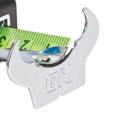 Ox Tools 25 Foot Pro Stainless Steel 1-3/16” Magnetic Tape Measure - Timothy's Toolbox