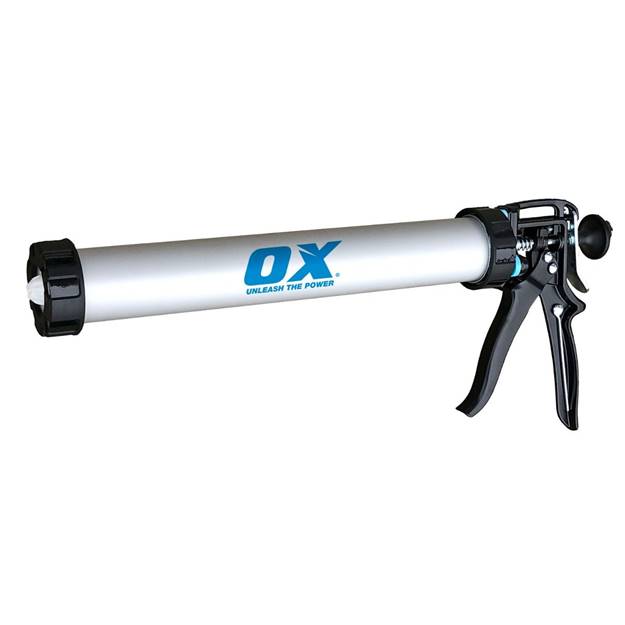 Ox Tools OX-P043120 Pro Sausage Gun 20oz, 12:1 Thrust Ratio - Timothy's Toolbox