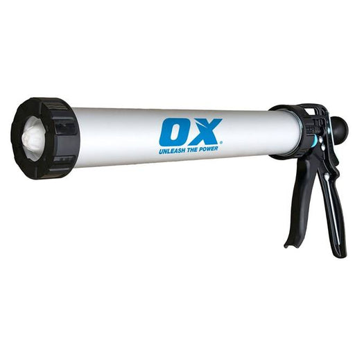 Ox Tools OX-P042420 Pro Sausage Gun 20 oz 24:1 Thrust Ratio - Timothy's Toolbox