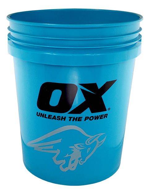 Ox Tools Pro Bucket Set: Mega Mixer, Ox Bucket, Ox Mud Pan, Ox Taping Knife, Ox Hat - Timothy's Toolbox