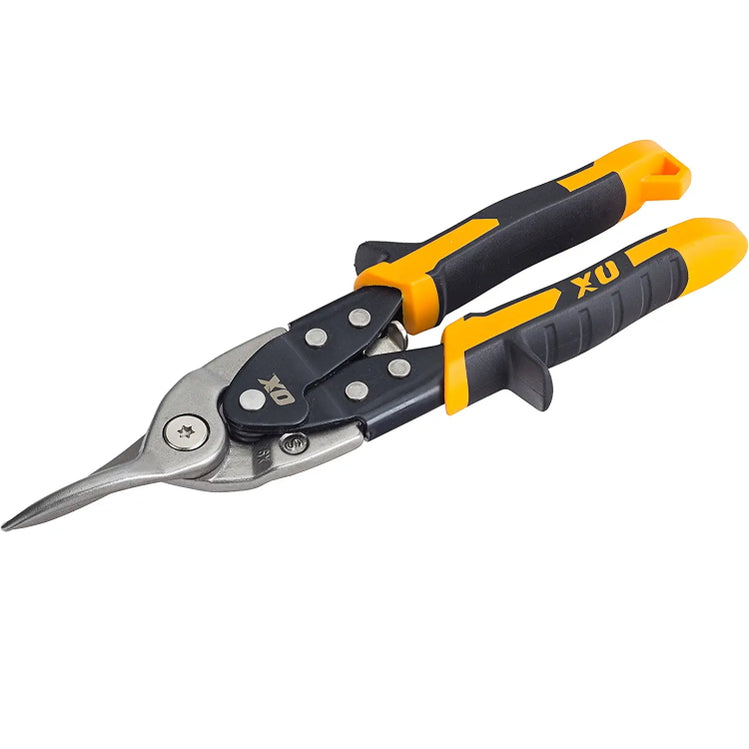 OX Pro Heavy-Duty Straight Cut Yellow Aviation Snips OX-P232803 ...