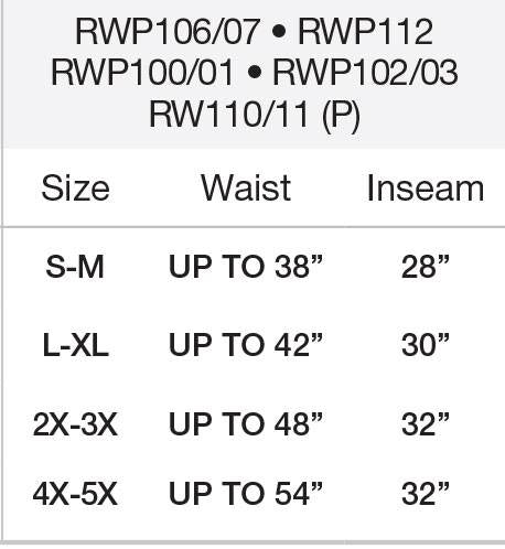 ML Kishigo RWP102 Storm Cover Class E Rain Pants - Timothy's Toolbox