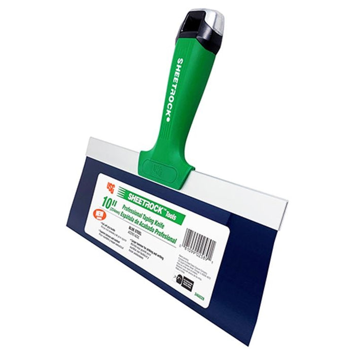 USG Sheetrock Professional Drywall Taping Knives (6,8,10,12") Set w/ 12" USG Pan & Mud Pan Grip