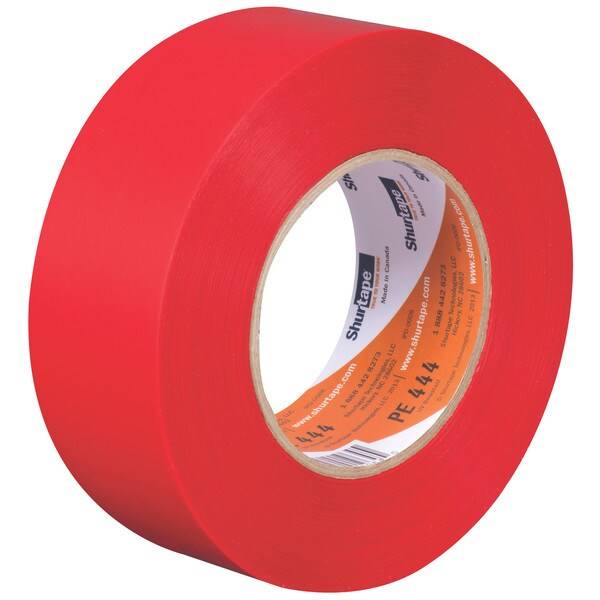 Shurtape 444 UV-Resistant Stucco Red Masking Tape - 48 mm x 55 m