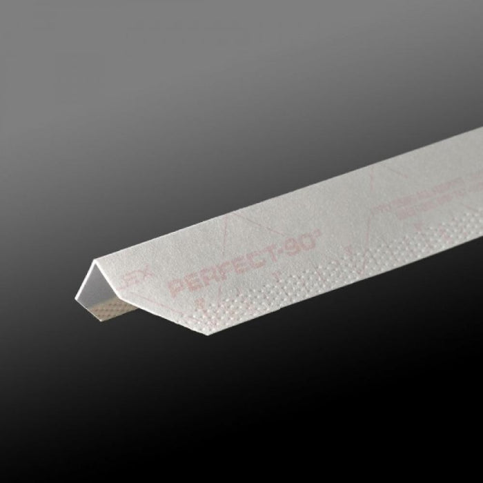 Strait-Flex Perfect 90 2-1/16" X 100' Flexible Laminate Paper Corner Trim