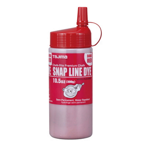 Tajima Snap-Line Red Dye Chalk Line Chalk, 10.5 oz