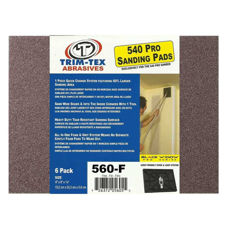 Trim-Tex 560 Black Widow Sanding Pads [24]
