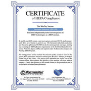 Vacmaster 8 Gallon HEPA Filtration Certified Vacuum - Timothy's Toolbox