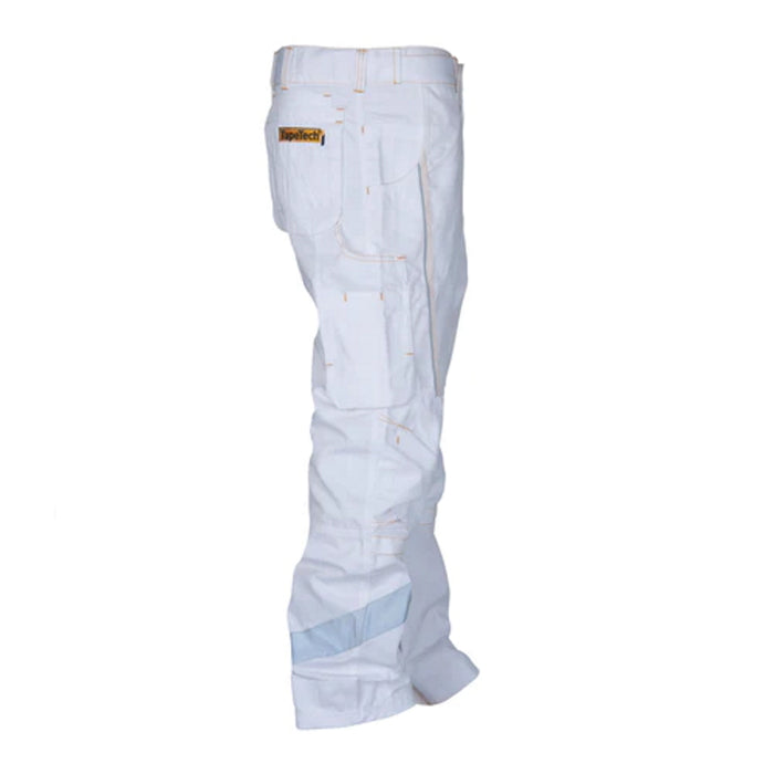 PORTWEST White Painters Trousers Decorators Multi-Pocket 100% Cotton Work  Pants | eBay